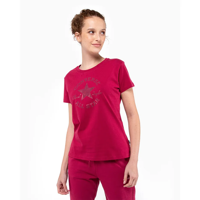 POLERA CONVERSE GLITTER CHUCK PATCH