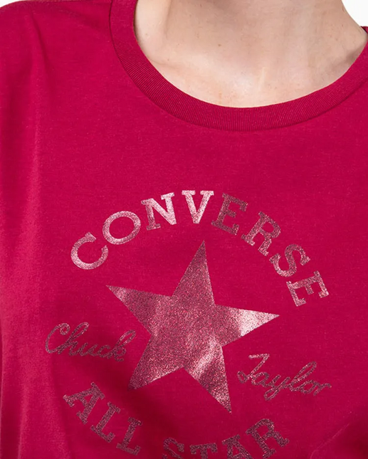 POLERA CONVERSE GLITTER CHUCK PATCH