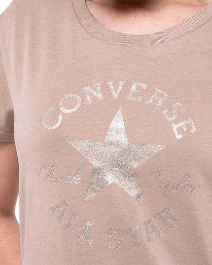 POLERA CONVERSE GLITTER CHUCK PATCH