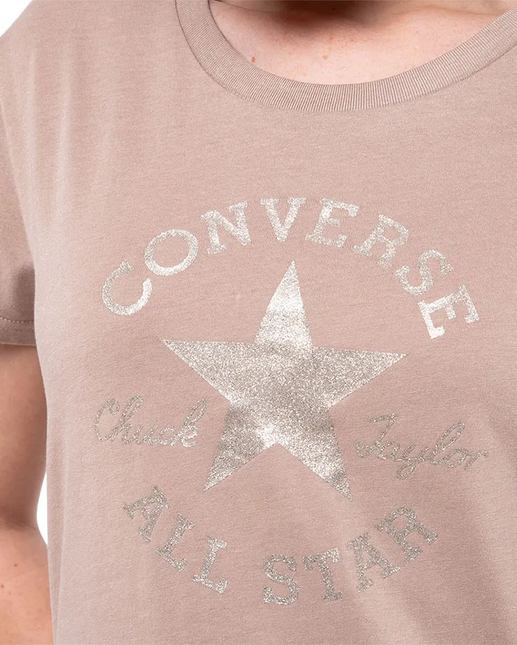 POLERA CONVERSE GLITTER CHUCK PATCH