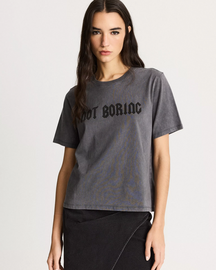 Polera FOSTER POLERA FOSTER MESA SLIM FIT en color gris medio