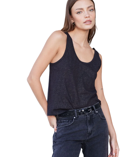 POLERA FOSTER MUSCULOSA BRILLOS