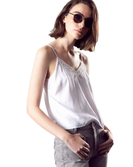 BLUSA FOSTER LENCERA BRODERIE