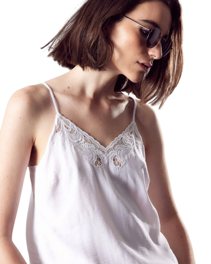 BLUSA FOSTER LENCERA BRODERIE