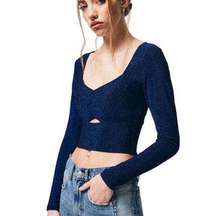 POLERA FOSTER LUREX BRILLANTES - MAWI