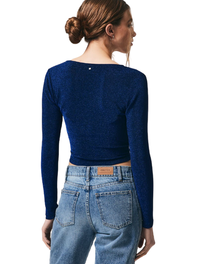 POLERA FOSTER LUREX BRILLANTES