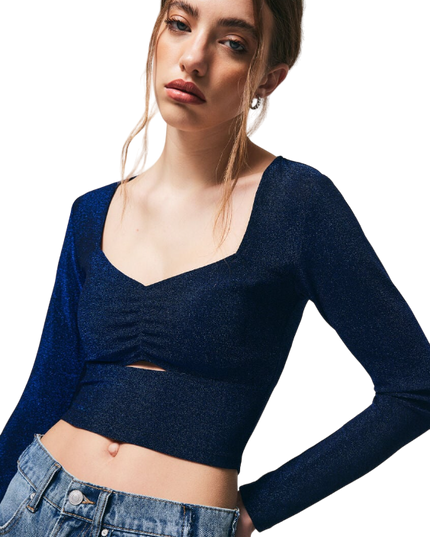 POLERA FOSTER LUREX BRILLANTES