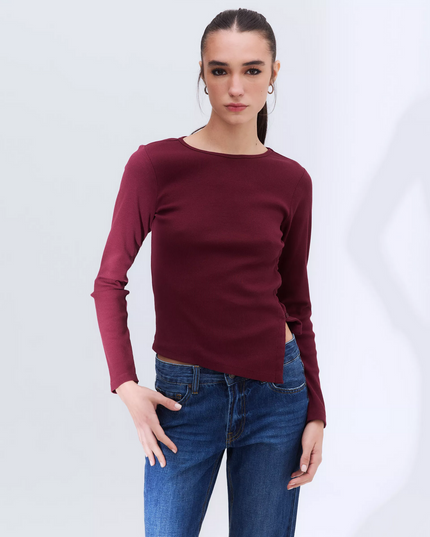POLERA FOSTER BOTONES LATERALES - MAWI