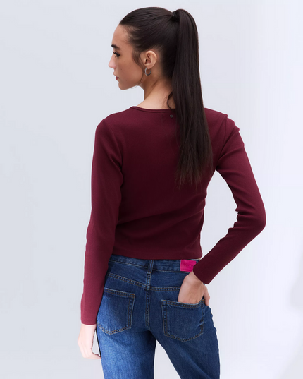 POLERA FOSTER BOTONES LATERALES - MAWI