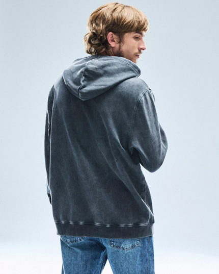 POLERON FOSTER HOODIE CANGURO LAVADO