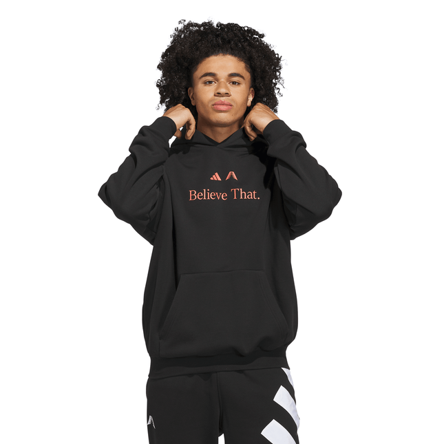 Polerón ADIDAS poleron adidas anted bt hoody en color negro