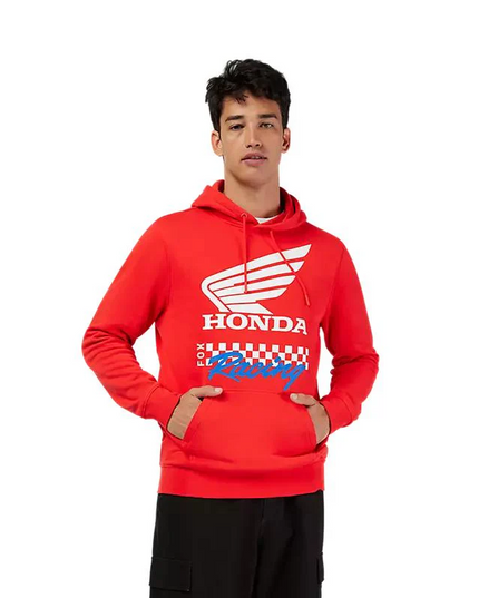 Polerón FOX poleron fox honda fleece po en color rojo