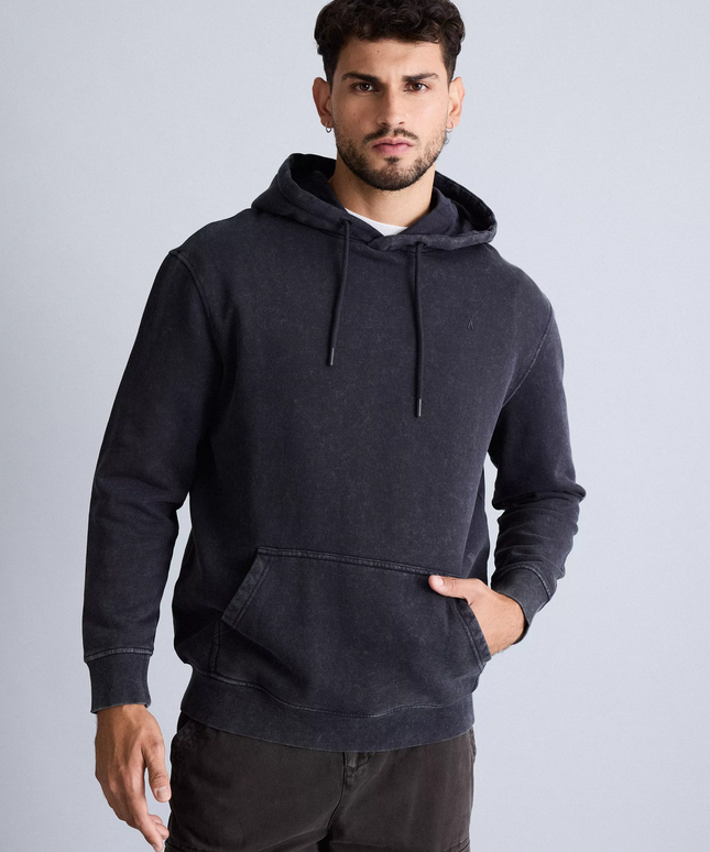 POLERON FOSTER HOODIE CON FLEECE GRUESO - MAWI