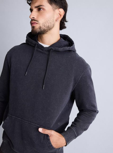 POLERON FOSTER HOODIE CON FLEECE GRUESO