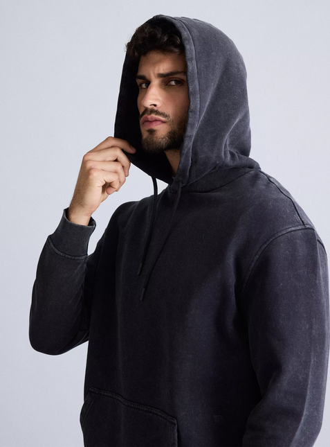 POLERON FOSTER HOODIE CON FLEECE GRUESO
