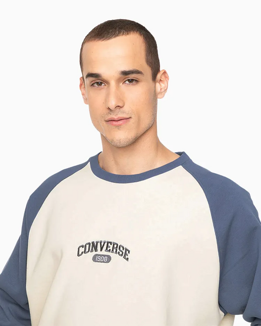 POLERON CONVERSE RETRO CHUCK RAGLAN CREW