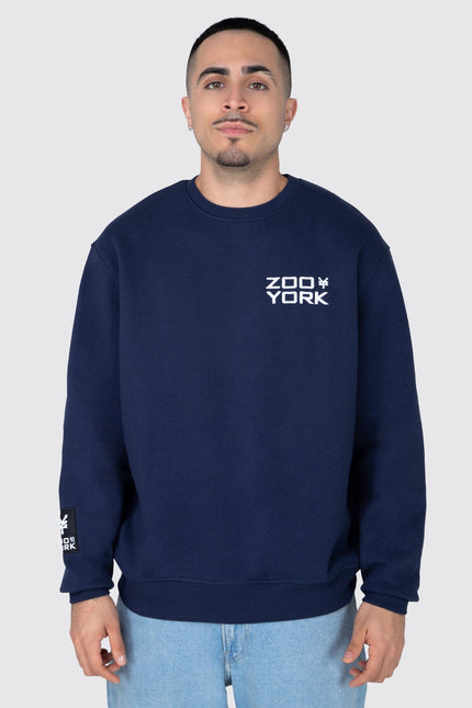 Polerón ZOO YORK poleron zoo york cn original flow en color azul