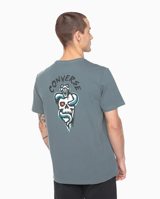 POLERA CONVERSE SKATE SPRAY PAINT GRAAPHIC