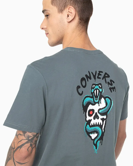 POLERA CONVERSE SKATE SPRAY PAINT GRAAPHIC