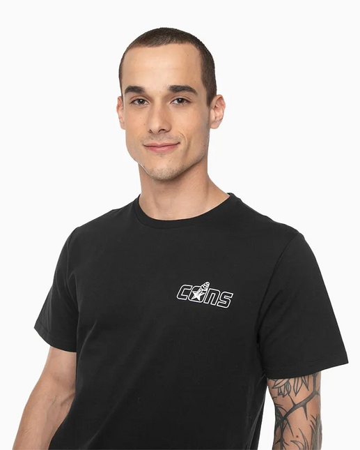 POLERA CONVERSE CONS SKULL Y SHROM ART TEE