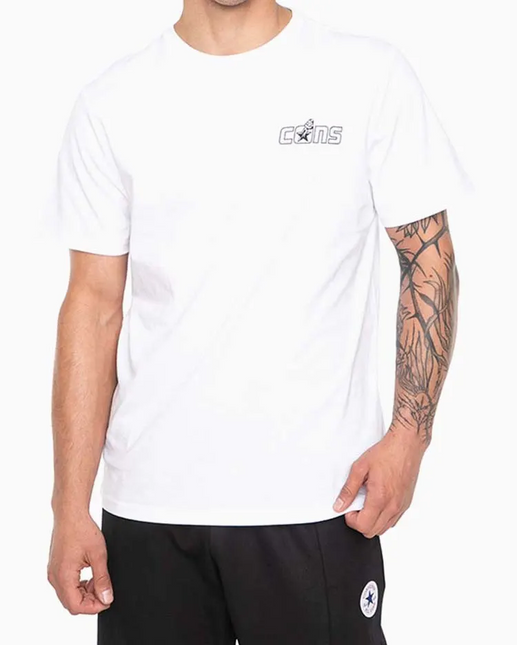 POLERA CONVERSE CONS SKULL Y SHROM ART TEE