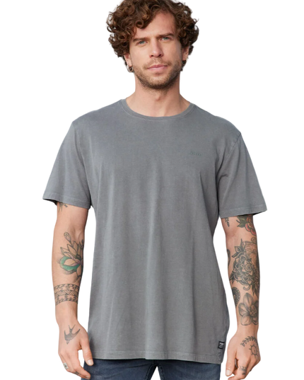 POLERA HOMBRE FOSTER BÁSICA SEMI-LAVADA