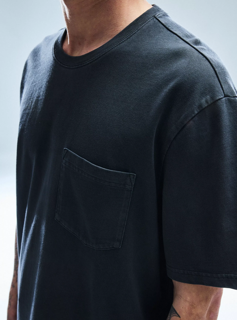 POLERA FOSTER CON BOLSILLO LAVADA