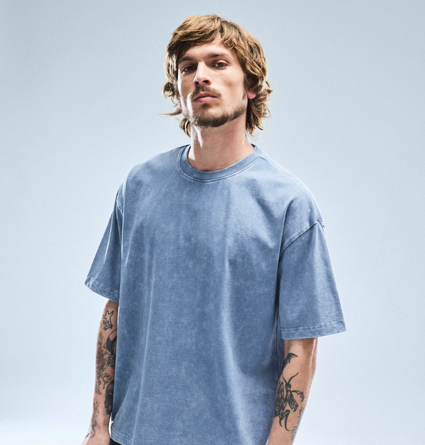 POLERA FOSTER CROP LAVADA