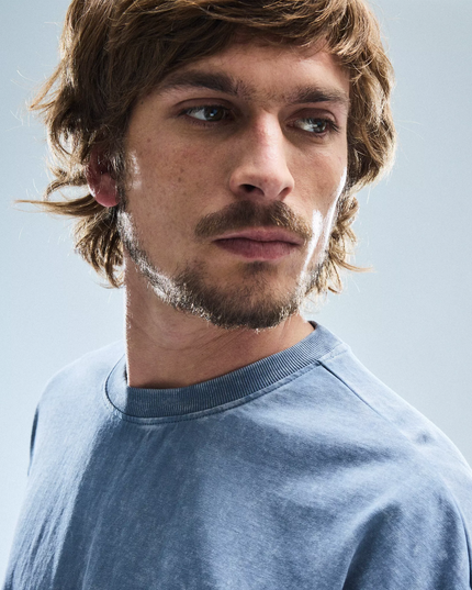 POLERA FOSTER CROP LAVADA