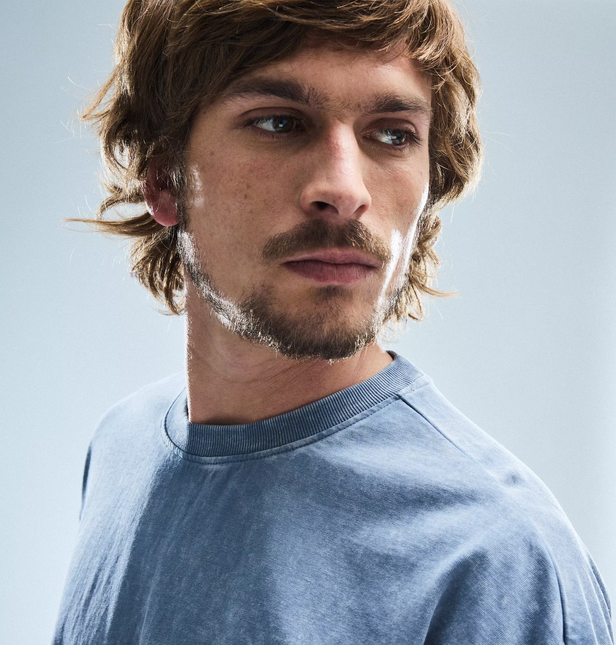 POLERA FOSTER CROP LAVADA