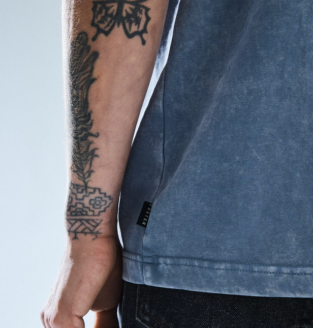 POLERA FOSTER CROP LAVADA