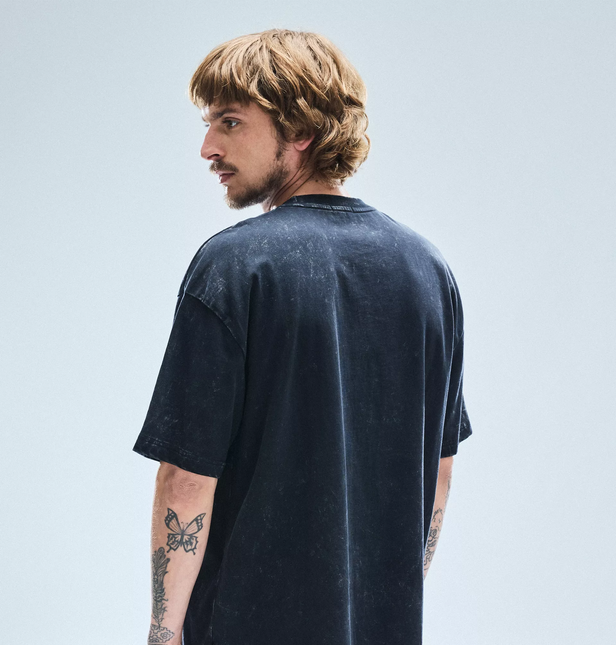 POLERA FOSTER CROP LAVADA