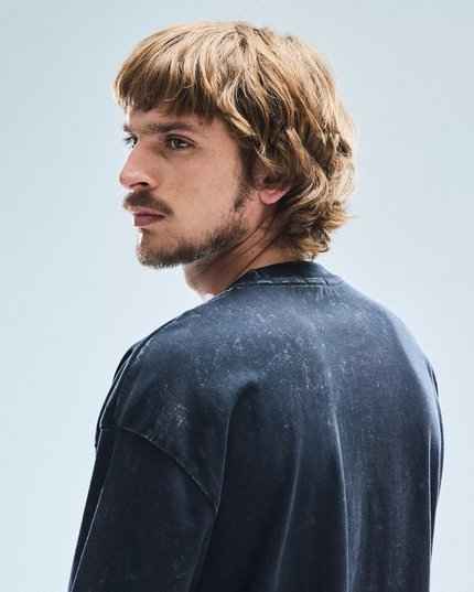 POLERA FOSTER CROP LAVADA