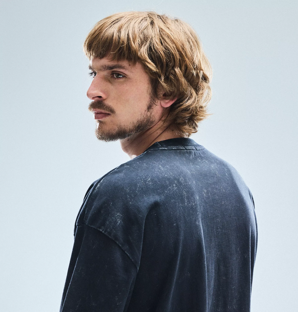 POLERA FOSTER CROP LAVADA