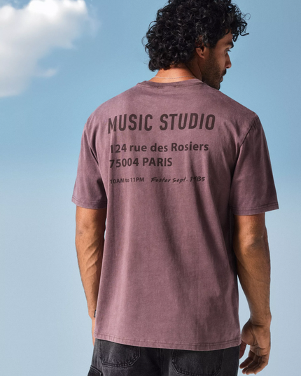 POLERA FOSTER RELAJADA CON PRINT