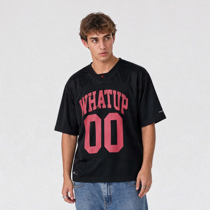 Polera Whatup en color negro
