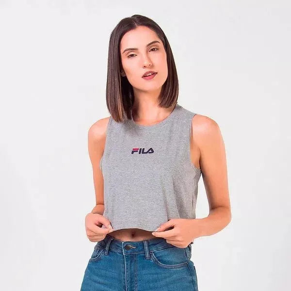 POLERA FILA CROPPED LETTER
