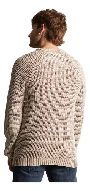 SWEATER FOSTER INTERIOR ESCOCES/LAVADO