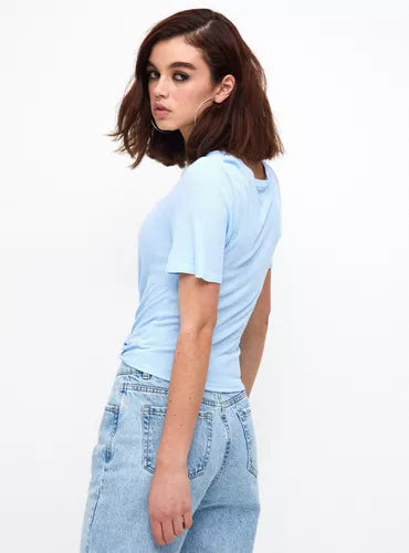 POLERA FOSTER MANGA CORTA