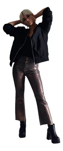 JEANS FOSTER KICK FLARE FOLIA