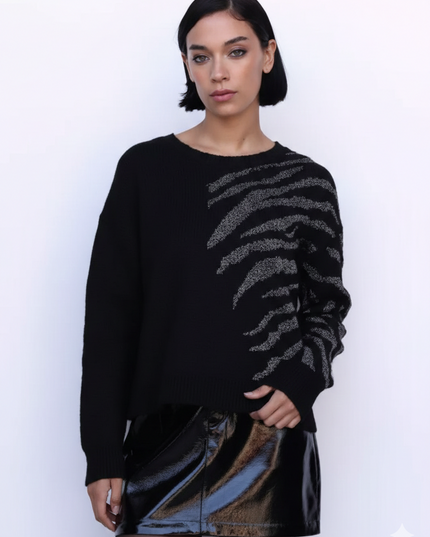 SWEATER FOSTER ANIMAL LUREX