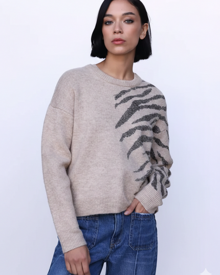 SWEATER FOSTER ANIMAL LUREX