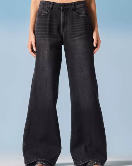 JEANS FOSTER WIDE LEG - MAWI