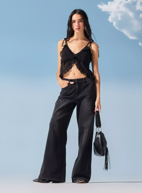 JEANS FOSTER WIDE LEG - MAWI