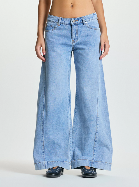 JEANS FOSTER WIDE LEG - MAWI