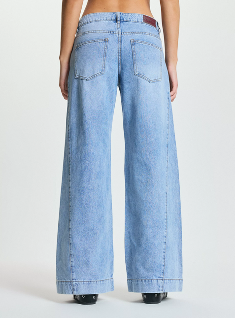 JEANS FOSTER WIDE LEG - MAWI