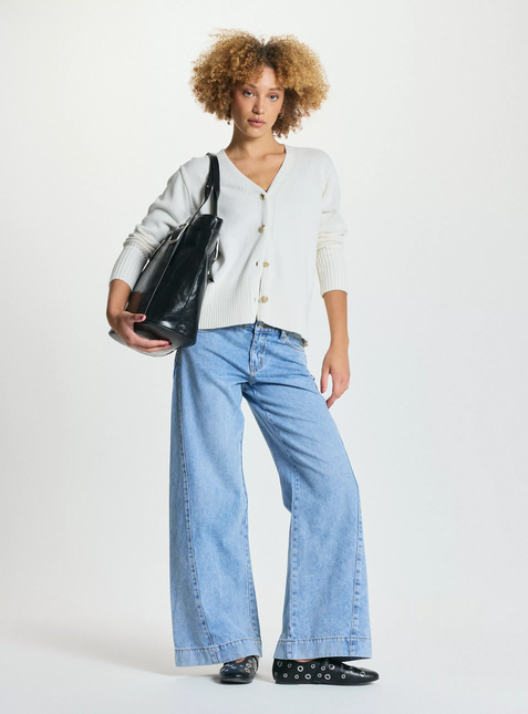 JEANS FOSTER WIDE LEG - MAWI