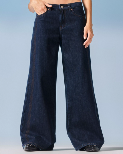 JEANS FOSTER WIDE LEG - MAWI