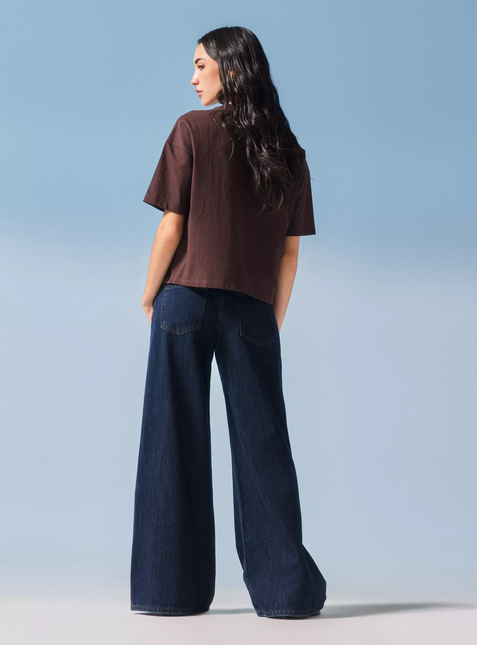 JEANS FOSTER WIDE LEG - MAWI