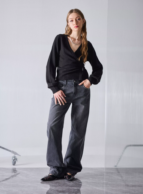 Accesorio FOSTER jeans foster straight en color gris medio